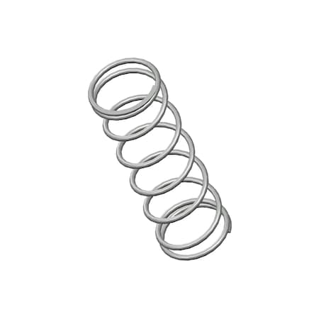 ZORO APPROVED SUPPLIER Compression Spring, O= .188, L= .59, W= .014 G509974472